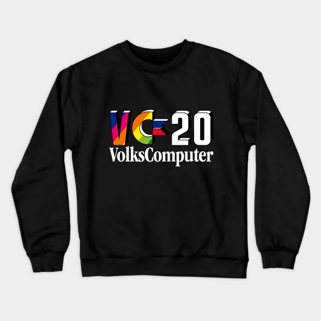 Commodore VC-20 - Germany - Version 2 White Crewneck Sweatshirt by RetroFitted